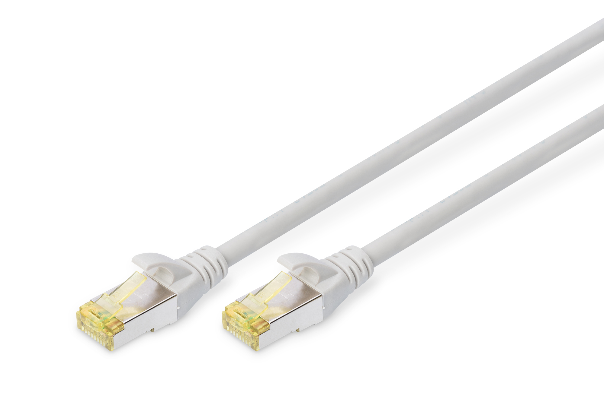 DIGITUS CAT 6A S/&shy;FTP Patchkabel, 25m, grau