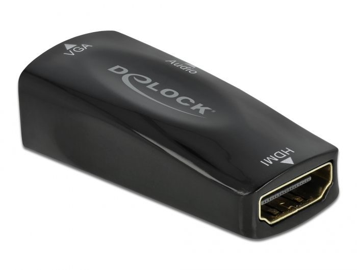DELOCK Adapter HDMI-A Bu > VGA Bu 1080p mit Audio