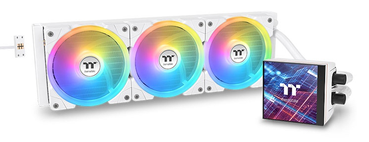 WAK Thermaltake MAGFloe 420 "Ultra" ARGB Sync AIO Snow WH retail