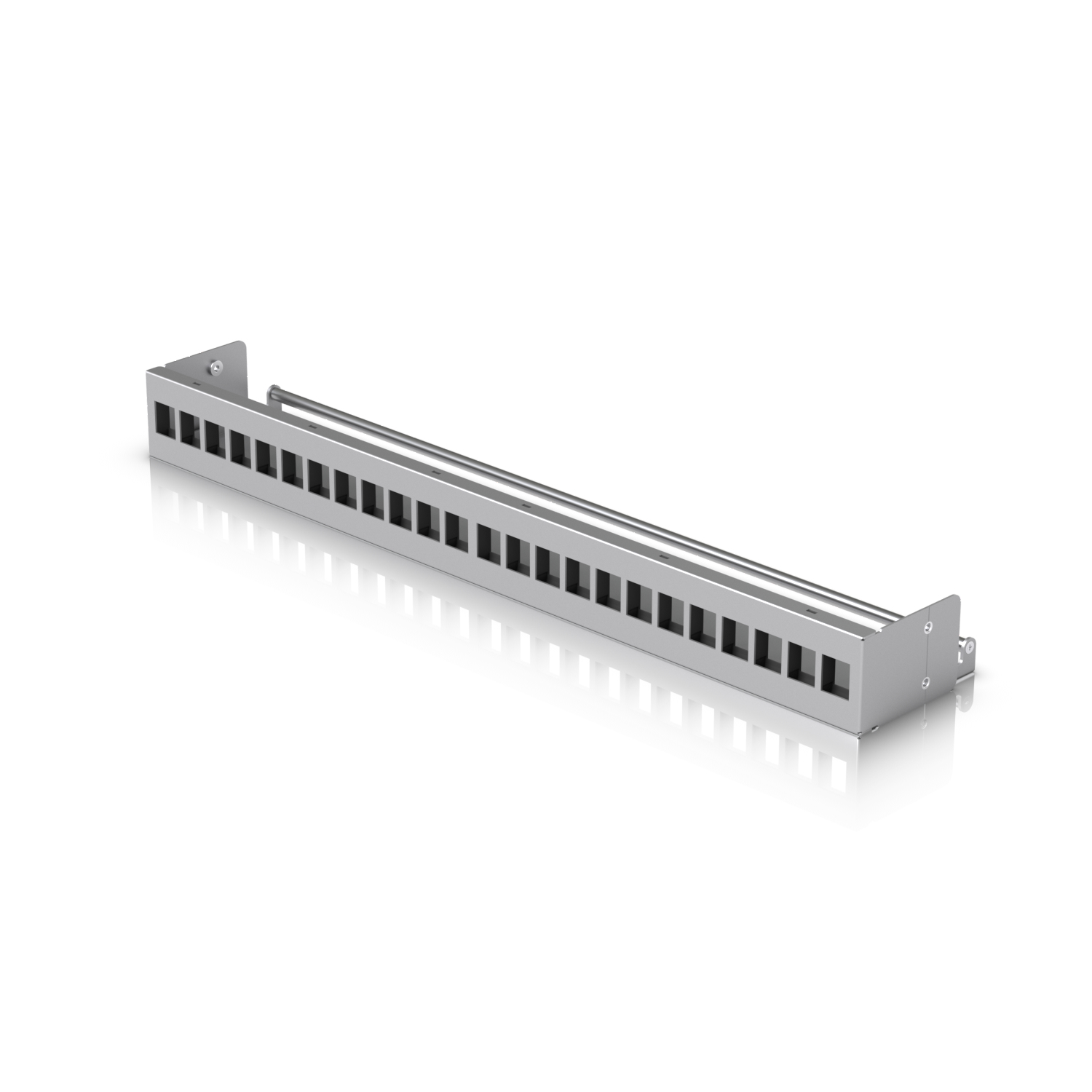 Ubiquiti Rack mount 24-port blank keystone patch panel