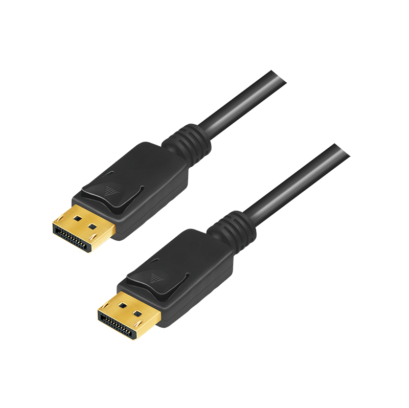 Logilink DisplayPort-Kabel, DP/&shy;M zu DP/&shy;M, 8K/&shy;60 Hz, schw. 5m