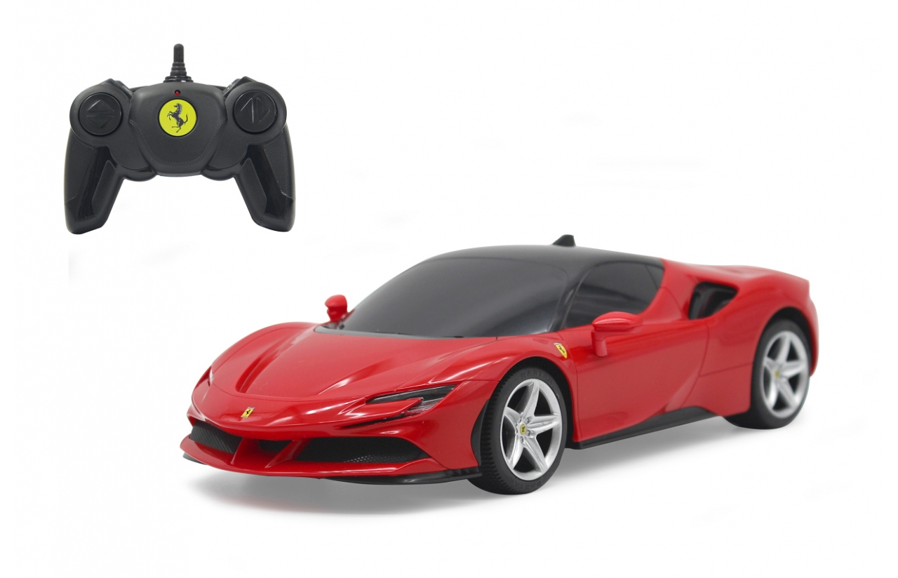 Jamara Ferrari SF90 Stradale 1:24 2,4 GHz rot 6+ Jamara Ferrari SF90 Stradale 1:24 2,4 GHz rot 6+