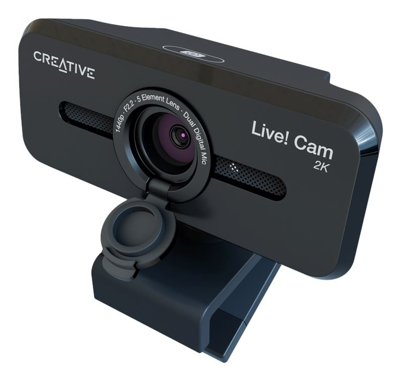 Creative Webcam Live Cam Sync V3 QHD, Mikrofon&Abdeckung