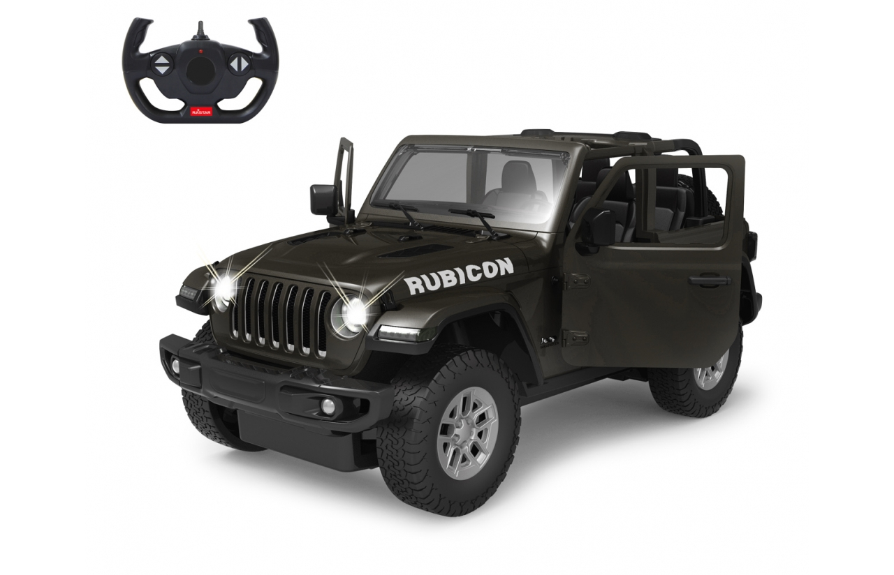 Jamara Jeep Wrangler JL 1:14 schwarz 6+