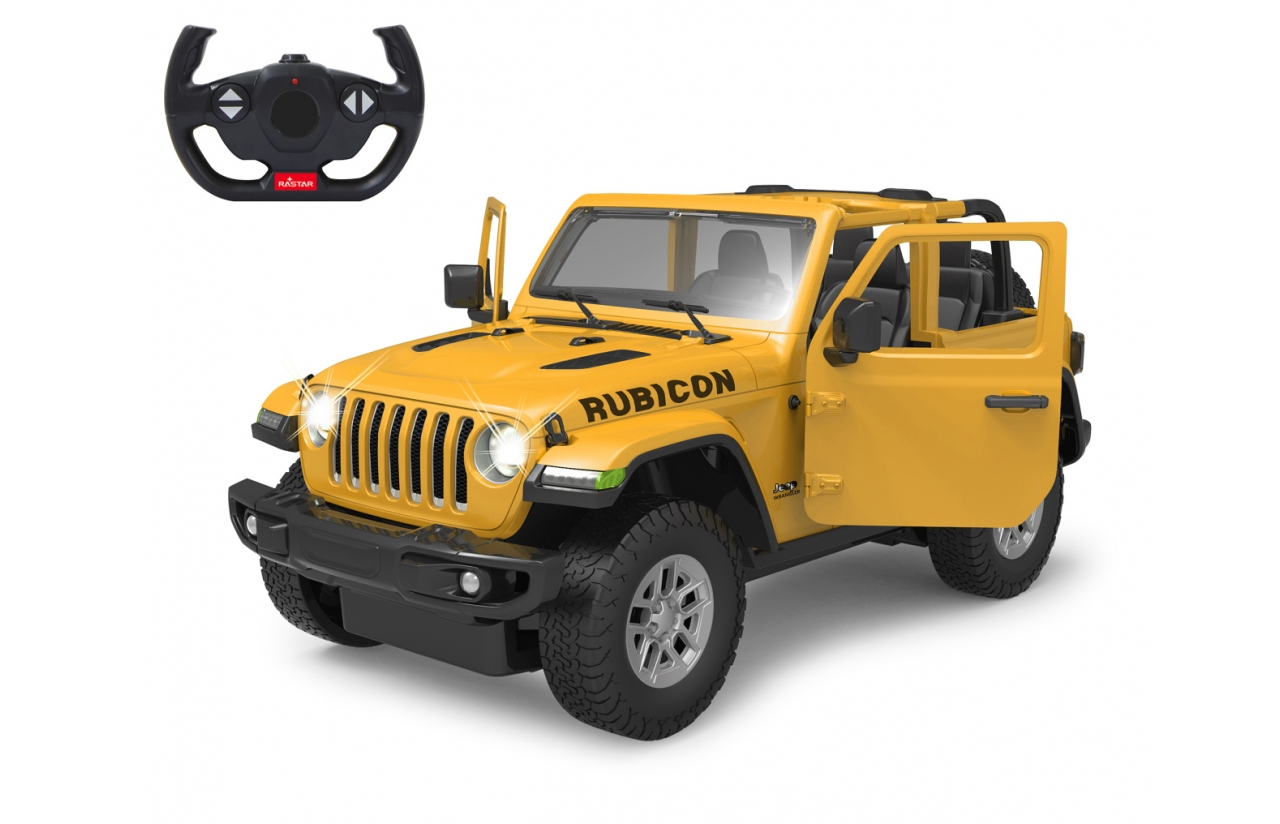 Jamara Jeep Wrangler JL 1:14 gelb 6+