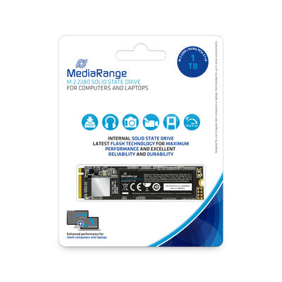 MediaRange M.2 SSD PCIe 3.1 x4 1TB NVMe intern