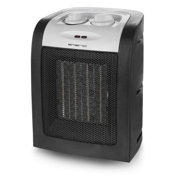 Emerio Heizlüfter PTC-Heizelement 2 Heizstufen, Thermostat