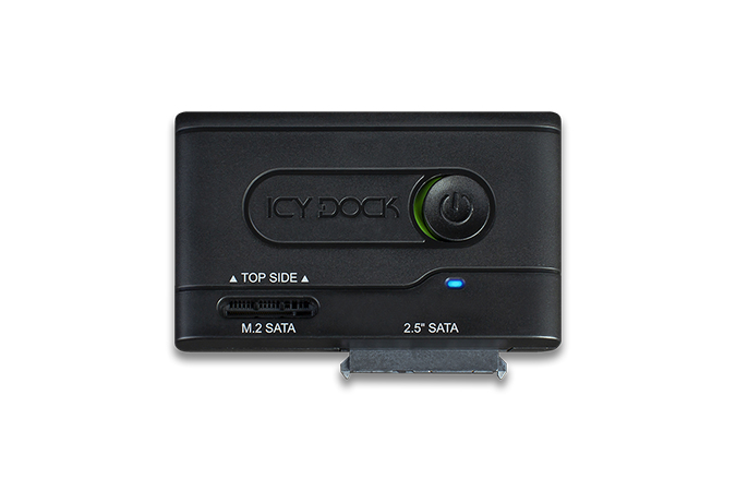 Adapter IcyDock 1x M.2 SATA or 2.5" SATA SSD to USB 3.2 Gen1