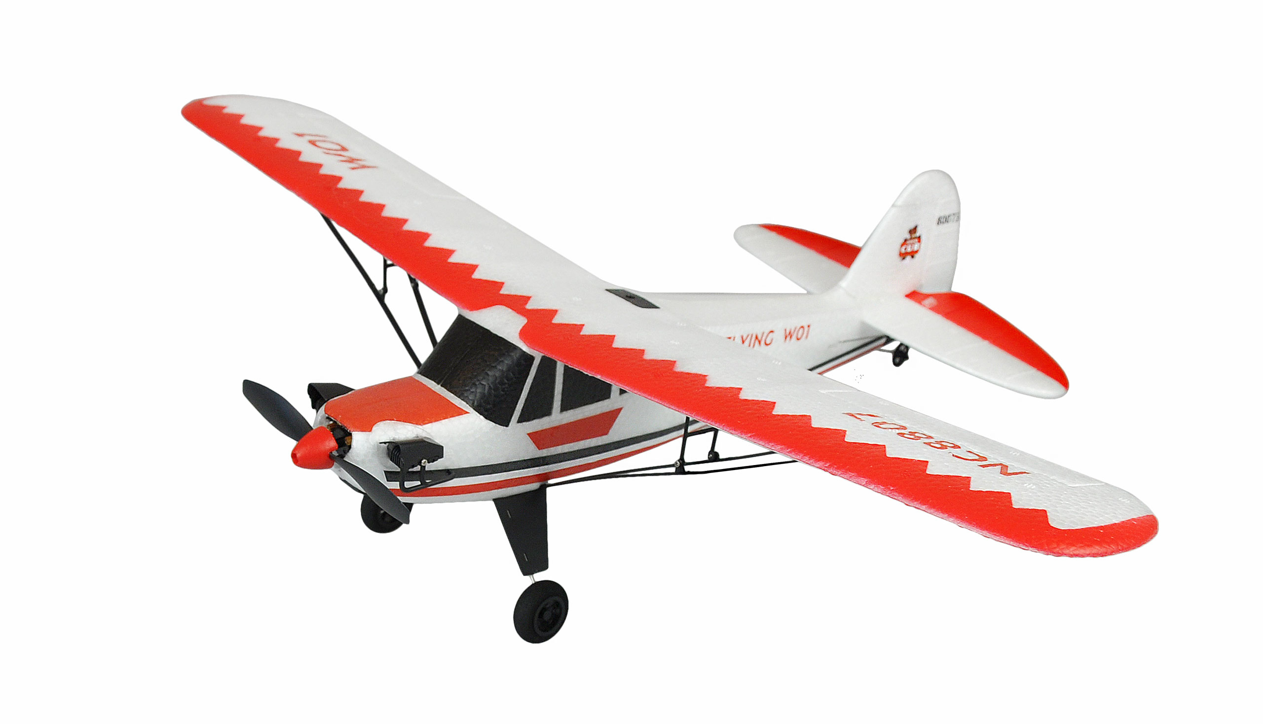 Amewi Piper J3 Cup mit Gyro 3-Kanal RTF gelb