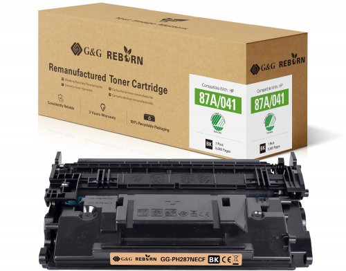 G&G Reborn-Toner kompatibel mit HP 87A /&shy; CF287A