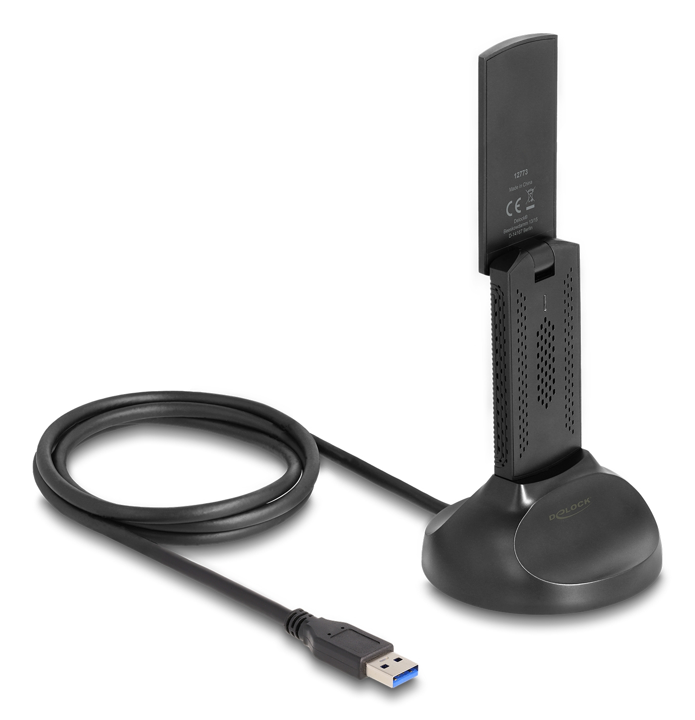 DELOCK Wi-Fi 6E Dualband WLAN USB Adapter AX3000 2x 574 Mbps