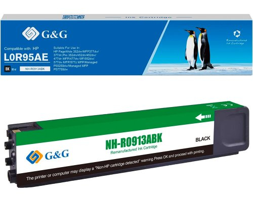 G&G Tintenpatrone kompatibel HP 913A /&shy; F6T77AE Schwarz