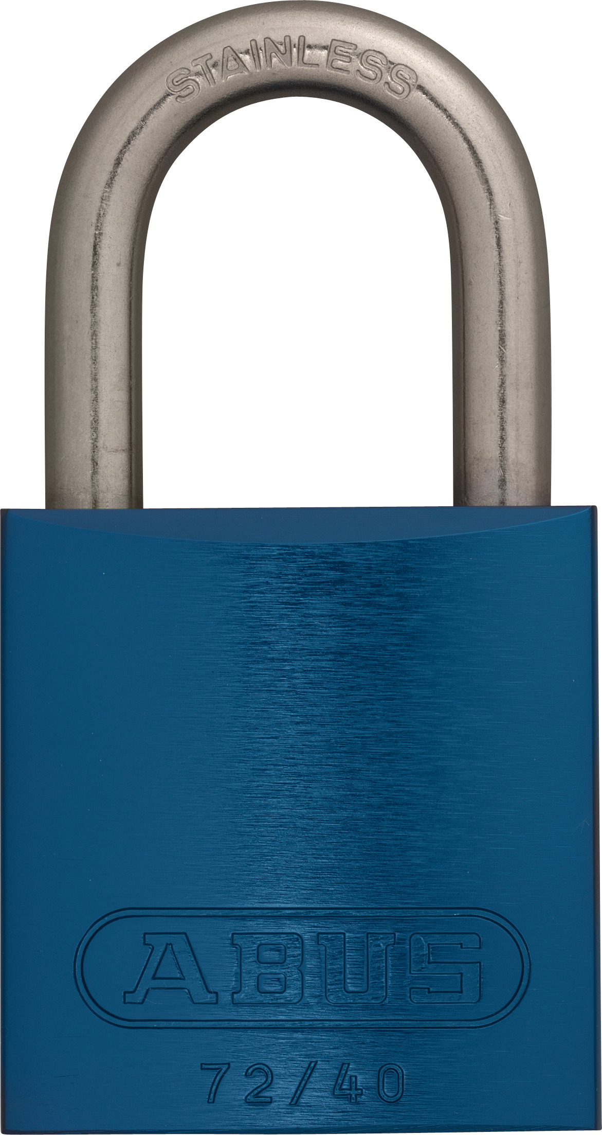 ABUS 72/­40 Aluminium-Vorhangschloss blau ABUS 72/­40 Aluminium-Vorhangschloss blau