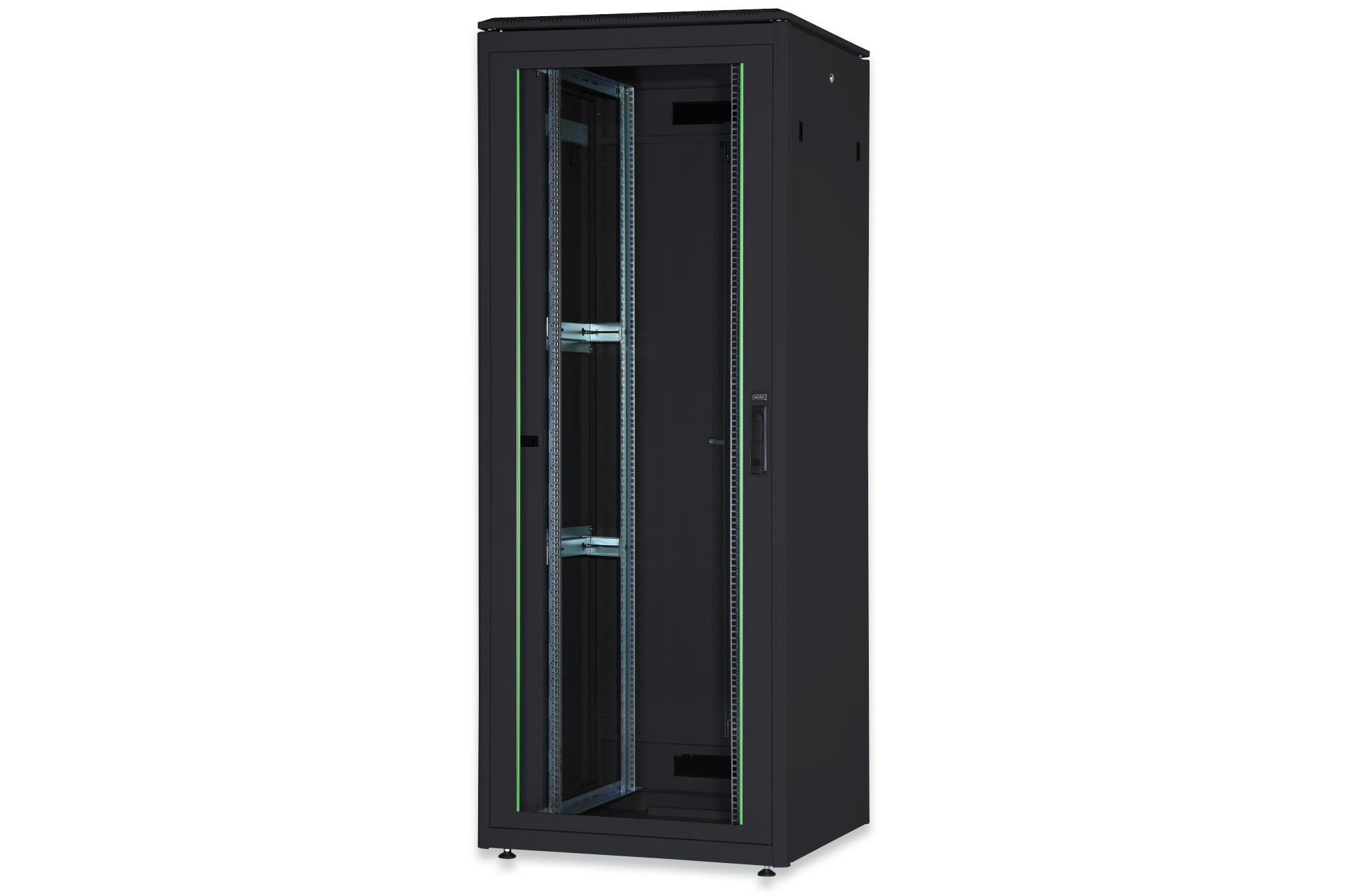 DIGITUS Netzwerkschrank Unique 36HE 1787x800x800mm schwarz (Sped