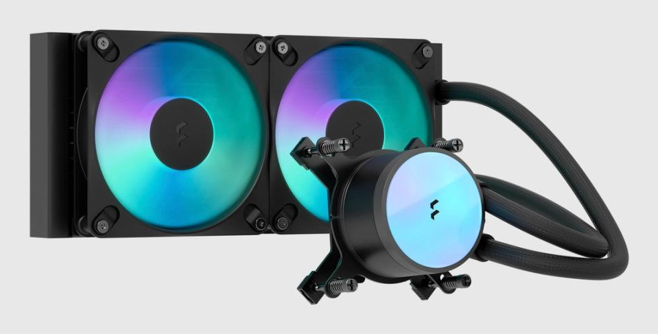 FRACTAL DESIGN WAK Radius 240 RGB Black FRACTAL DESIGN WAK Radius 240 RGB Black