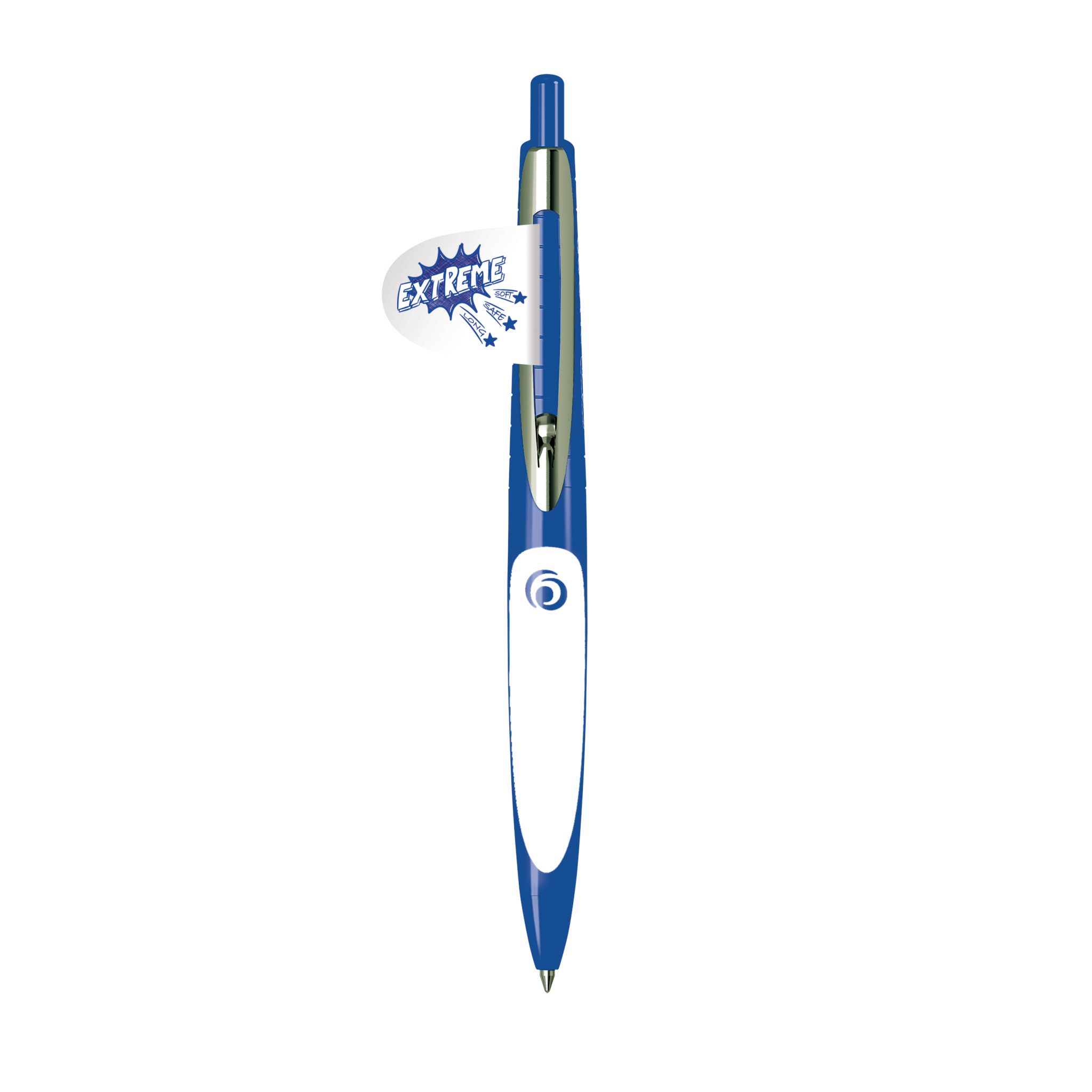 Herlitz Kugelschreiber my.pen blau/&shy;weiß lose