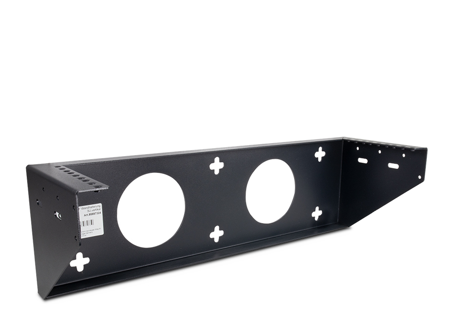 Inter-Tech IPC 19" Wandhalterung,161mm, 3HE vertikal