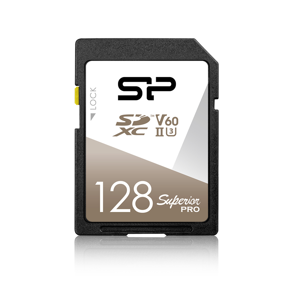 Silicon Power SD-Card 128GB UHS-2 U3 CreatePro CR60D CL.10
