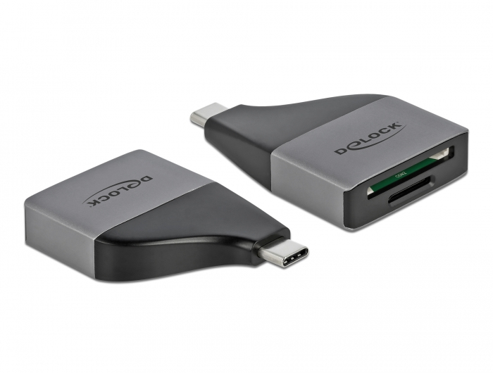 DELOCK USB-C Card Reader für SD /&shy; MMC + Micro SD
