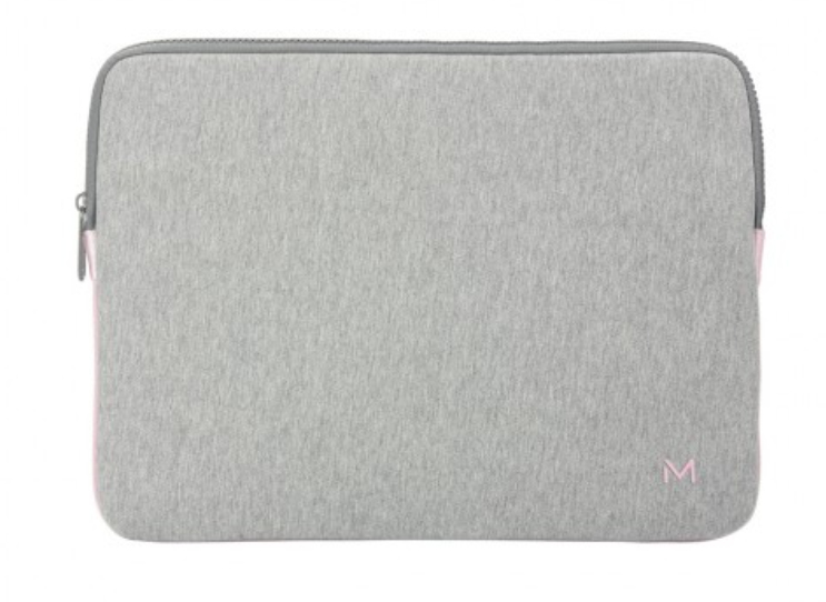 Mobilis Skin Memory Foam Sleeve 12.5-14" - Grey and pink Mobilis Skin Memory Foam Sleeve 12.5-14" - Grey and pink