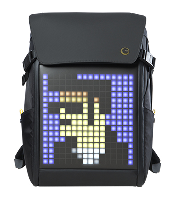 Divoom Rucksack Pixel-Display anpassbar LED schwarz
