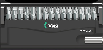 Wera Bit-Check 30 Metal 1 SB