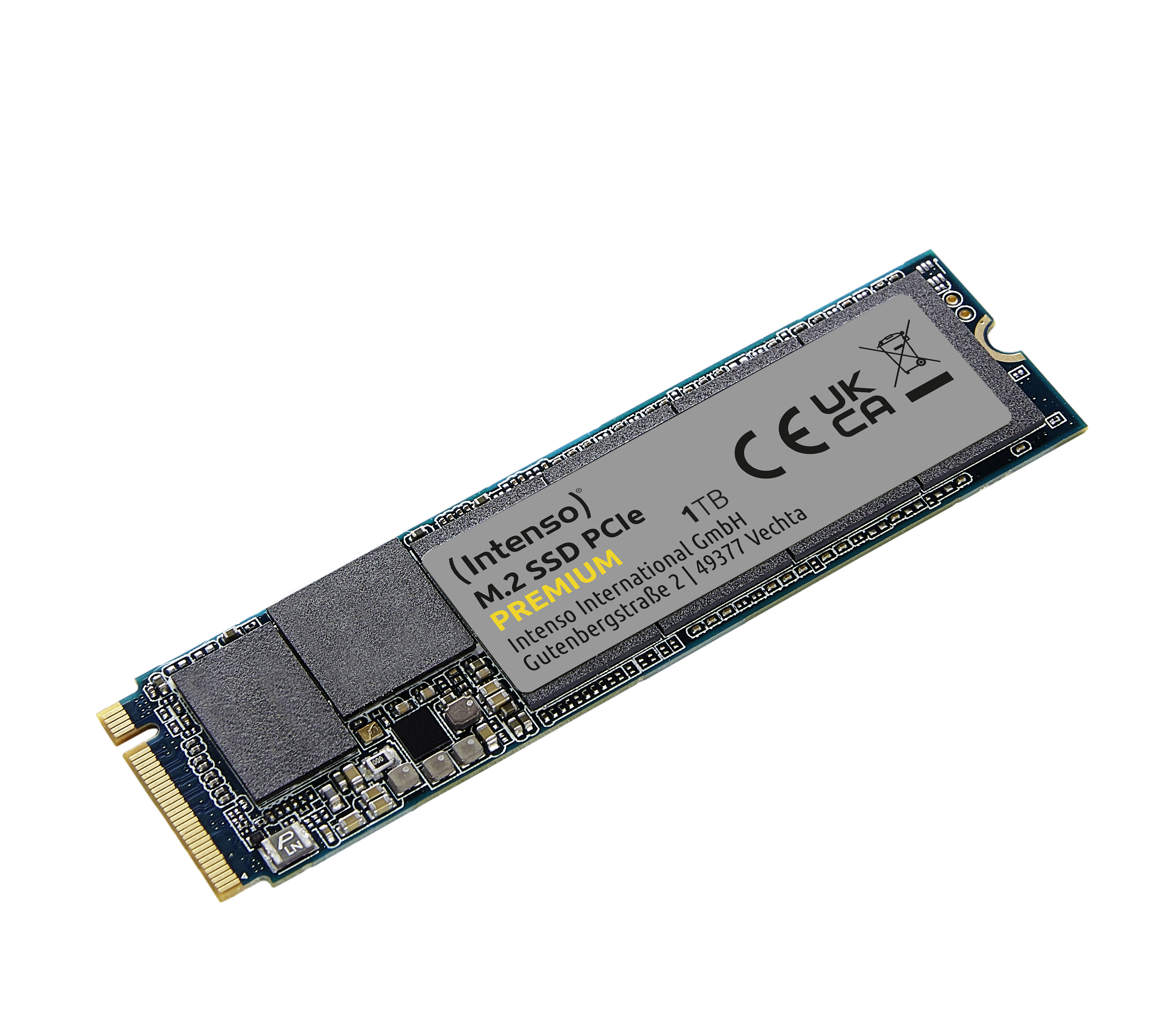 Intenso M.2 SSD PCIe Premium 1TB Gen.3x4 NVME 1.3 retail