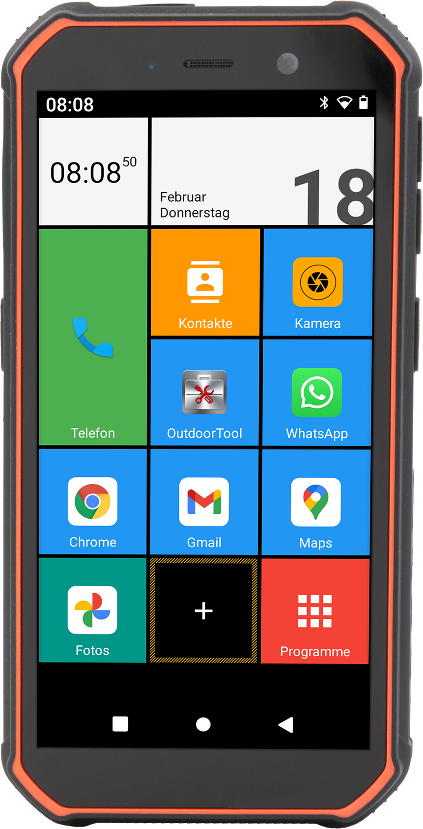 Olympia Smartphone   TREK              Outdoor/&shy;IP68    sw/&shy;or