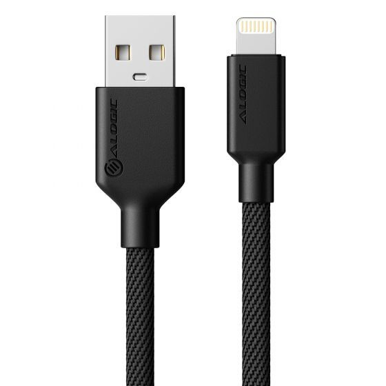 Alogic USB 2.0 Anschlusskabel Typ A -Lightning M/&shy;M 2m, sw