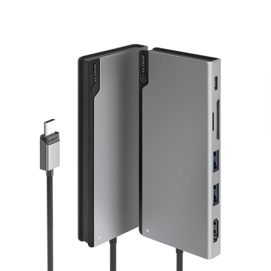Alogic Dockingstation USB-C Ultra Dock Gen 2 spacegrey