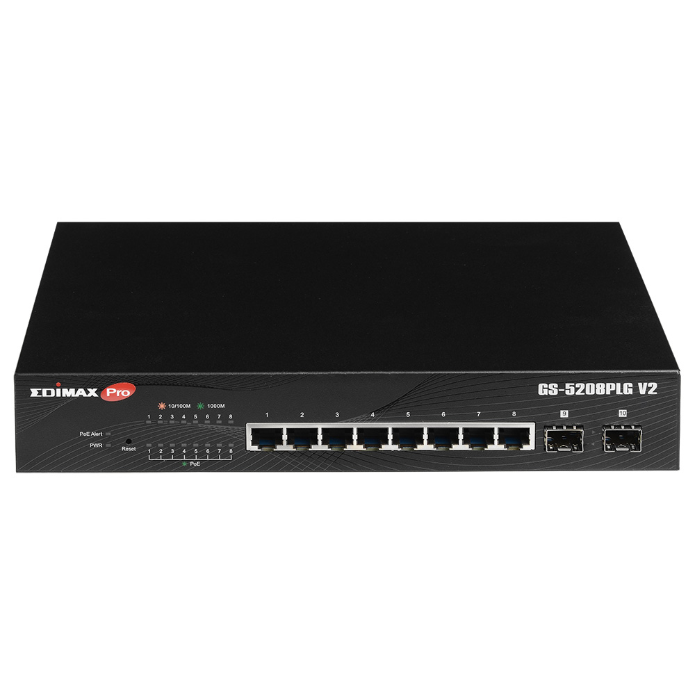 EDIMAX Switch Pro 8x GE GS-5208PLG V2 (POE)