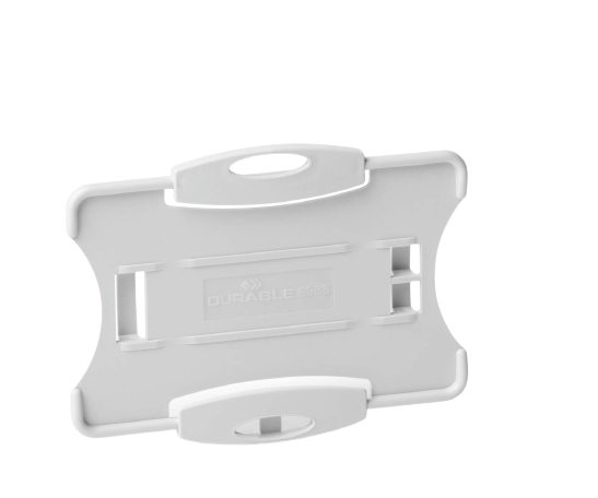 DURABLE Ausweishalter ECO 1 Karte 54x87mm 10er Packung grau