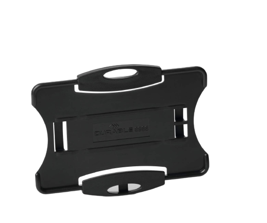 DURABLE Ausweishalter ECO 2 Karten 54x87mm 10er Packung sch.