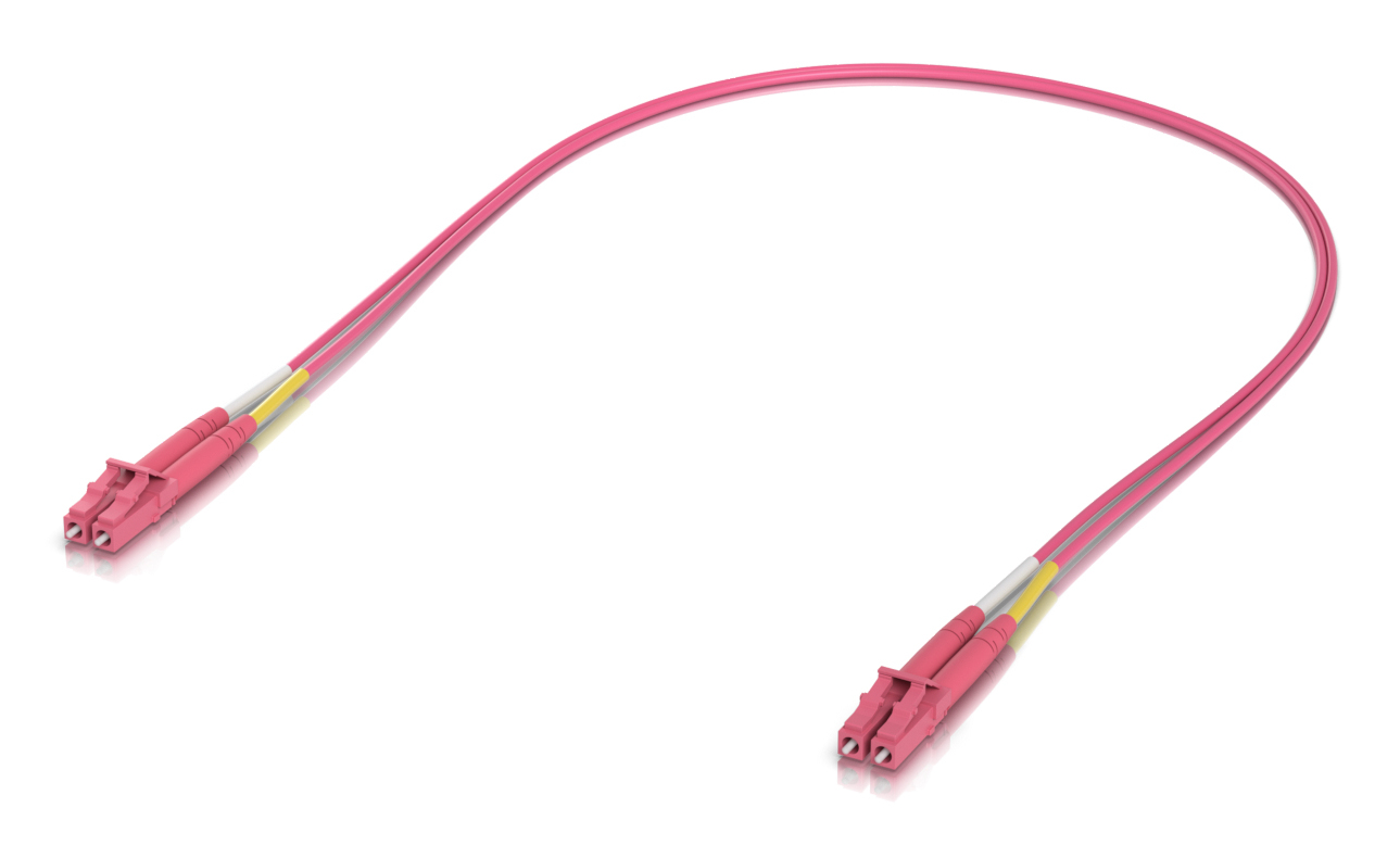 Ubiquiti OM4 Duplex LC UPC Fiber Patch Cable 0.5M 50 pcs
