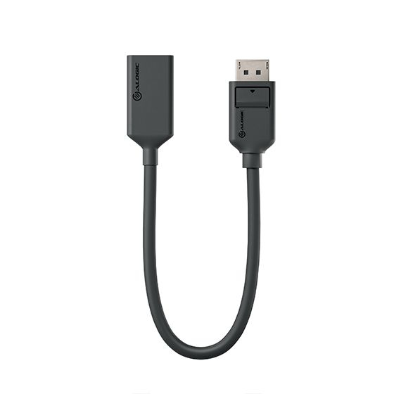 Alogic Adapter DisplayPort DP-> HDMI M/&shy;F  0,2m       schwarz