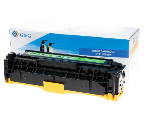 G&G Toner kompatibel mit HP 312A/­ CF380A G&G Toner kompatibel mit HP 312A/­ CF380A