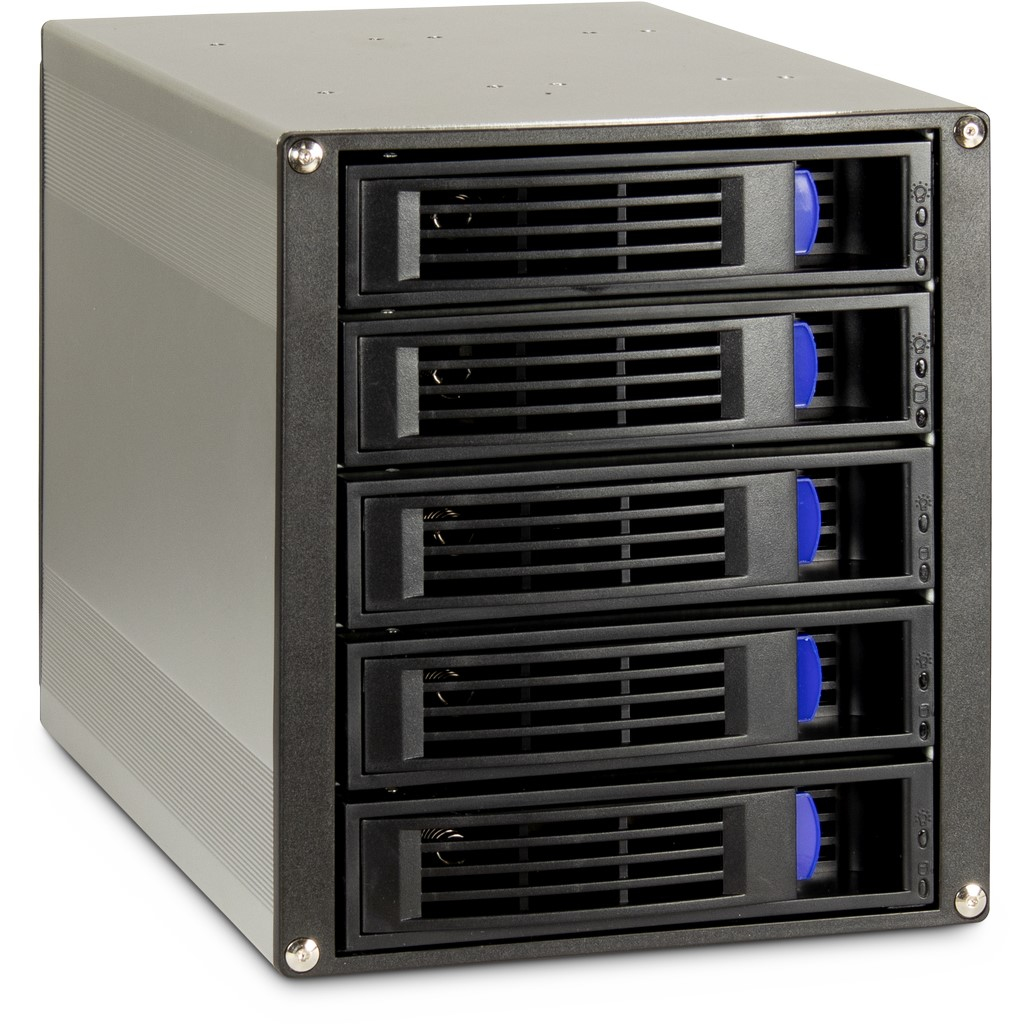 Inter-Tech Wechselrahmen 5-fach ST-5255 für 3x5,25"Einschub reta