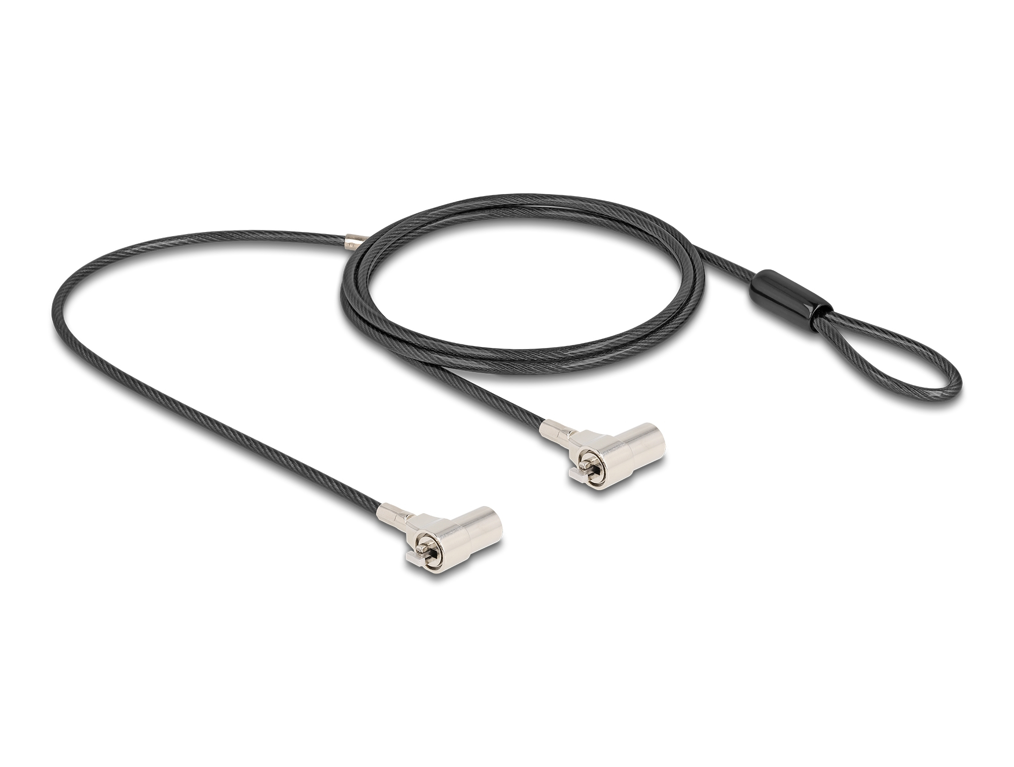 NAVILOCK Dual Notebook Sicherungskabel 2 Kesnington Slots
