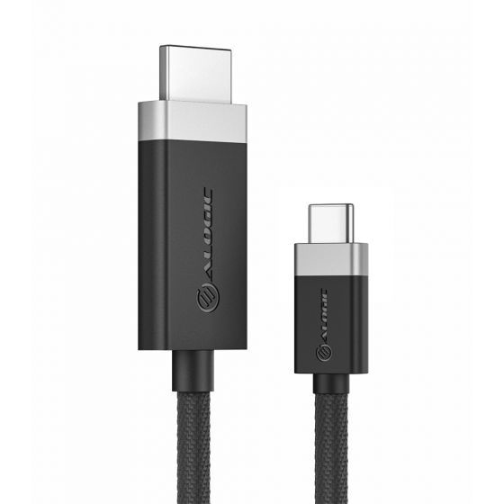 Alogic DisplayPort Fusion Kabel 4K DPort -> HDMI M/­M 2m grau Alogic DisplayPort Fusion Kabel 4K DPort -> HDMI M/­M 2m grau