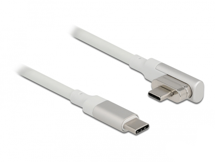 DELOCK Thunderbolt-Kabel3 USB-C Kabel 4K 60Hz gewinkelt 1,2m
