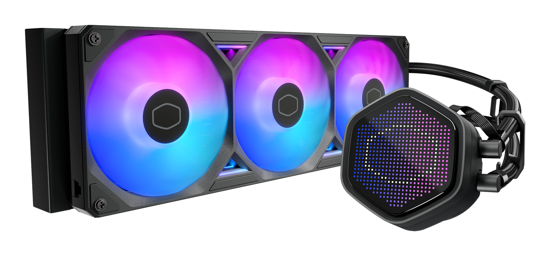 CoolerMaster WAK ML 360 Atmos II Pixel LED CoolerMaster WAK ML 360 Atmos II Pixel LED