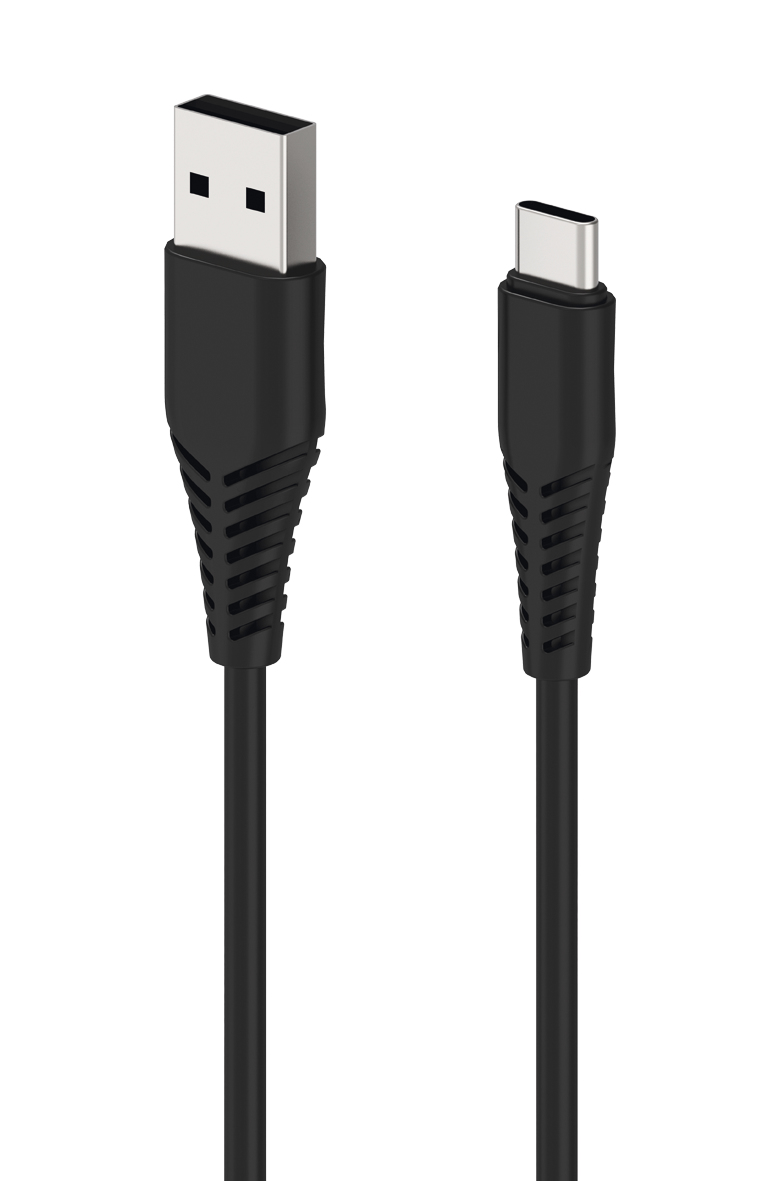 2GO USB Lade-/­Datenkabel USB-C 100cm schwarz 2GO USB Lade-/­Datenkabel USB-C 100cm schwarz
