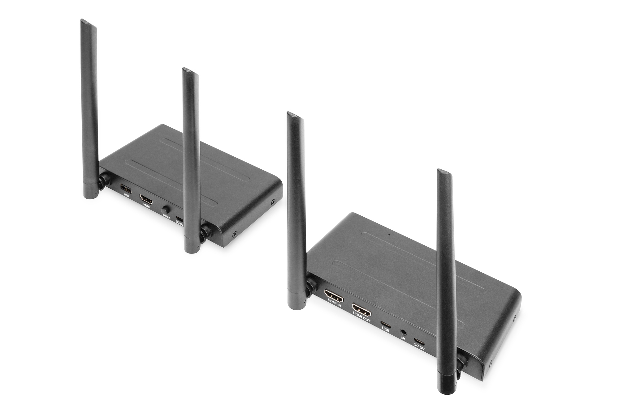 DIGITUS Wireless HDMI KVM Extender Set bis 200M Full HD