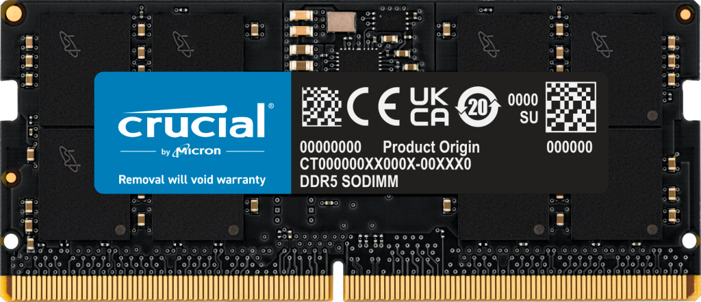 SO DDR5 16GB PC 5600 CL46 Crucial intern retail SO DDR5 16GB PC 5600 CL46 Crucial intern retail