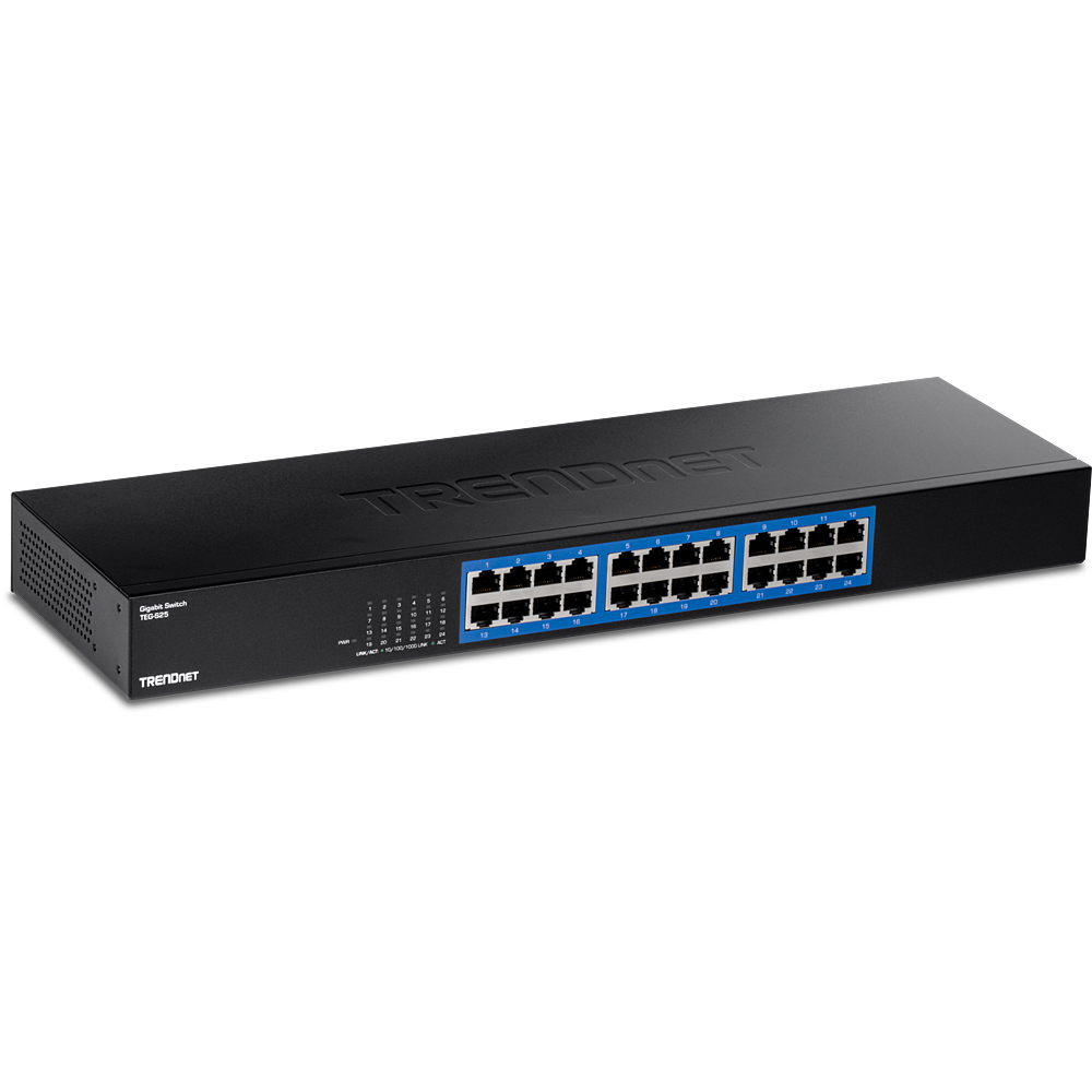 TRENDnet Switch 24 Port Gbit 19" Metall