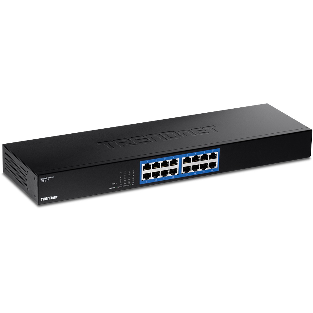 TRENDnet Switch 16-Port Gbit 19"