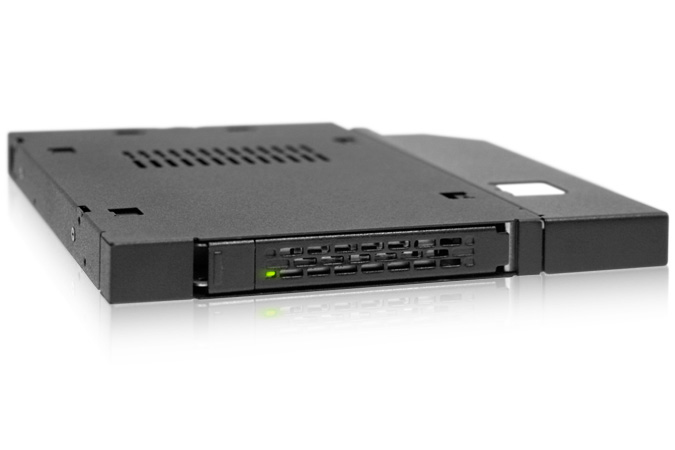 We-Ra. IcyDock 6,3cm SATA/&shy;SAS HDD&SSD -> Slim ODD/&shy;FDD