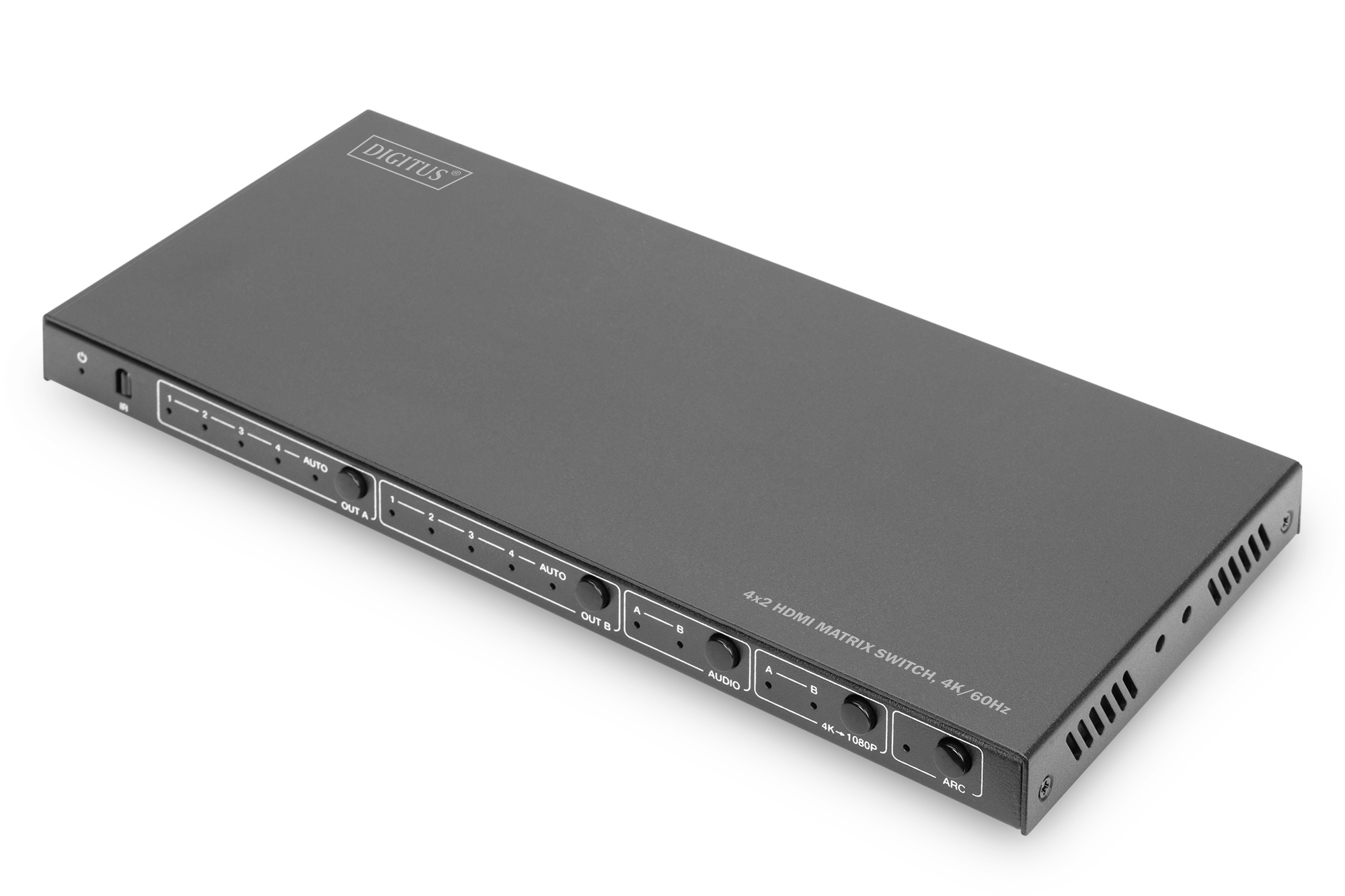 DIGITUS 4x2 HDMI Matrix Switch, 4K/&shy;60Hz