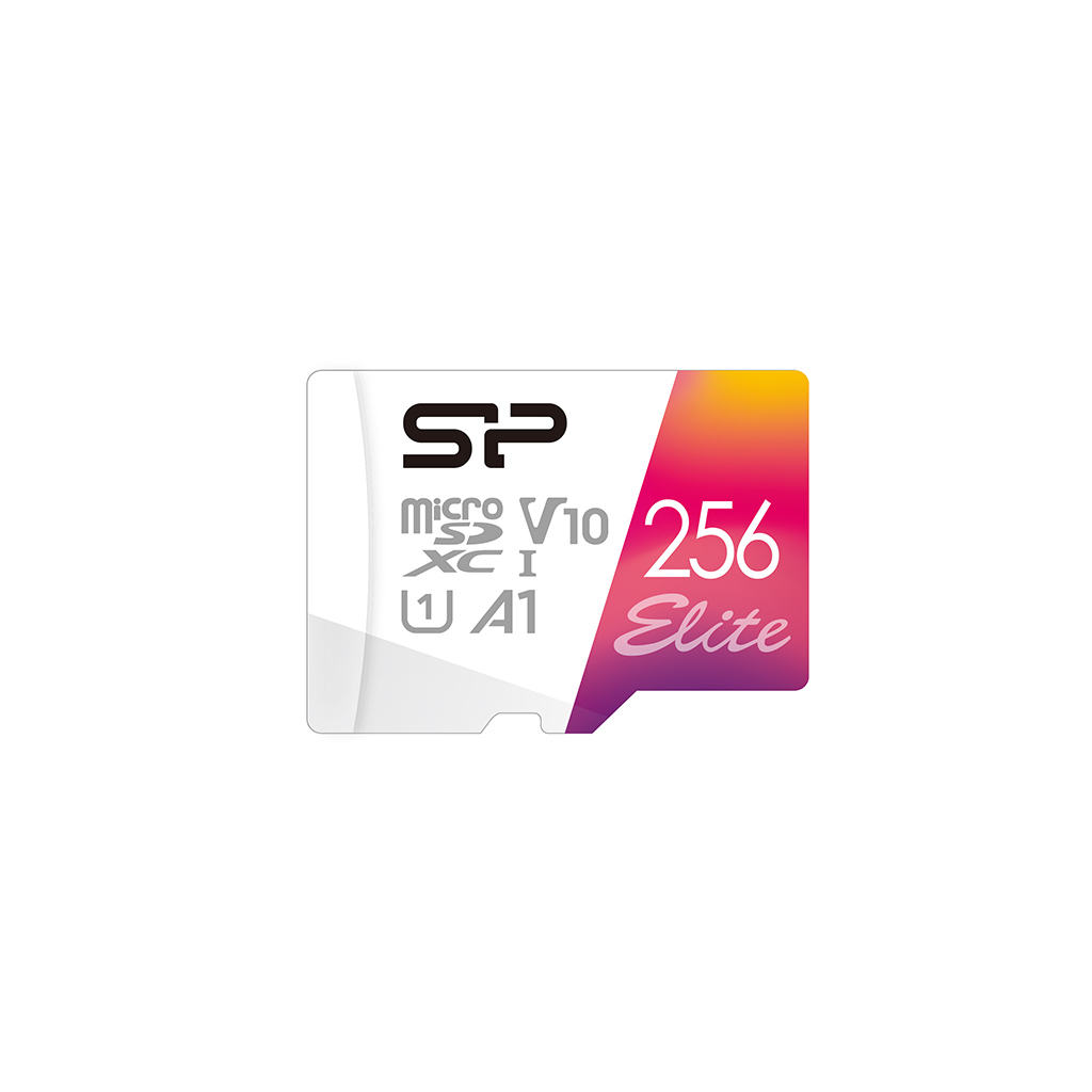 Silicon Power MicroSD Card 256GB UHS-1 Elite/­CL.10 inkl.Adap Silicon Power MicroSD Card 256GB UHS-1 Elite/­CL.10 inkl.Adap