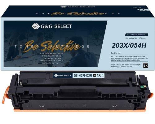 G&G Select Toner kompatibel mit HP 203X/&shy; CF540X